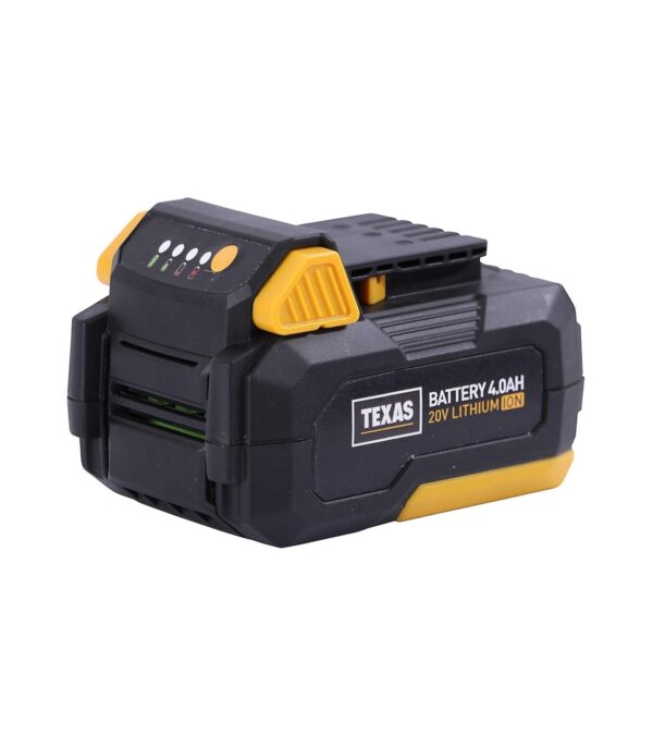 Batterie 20v 4Ah pour outils sans fil à batterie Texas 20 volts