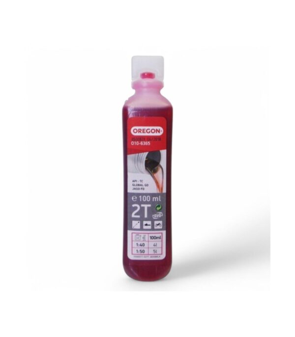 Huile 2 temps semi-synthétique API TC - format 100ml - OREGON 106365