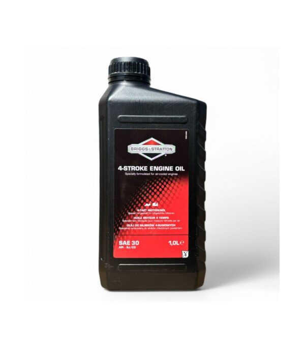Huile moteur 4T SAE 30, API SJ/CD, 1 litre - Briggs & Stratton 100007E