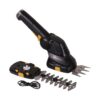 Pack cisaille à gazon 70mm et taille arbuste 120mm batterie lithium USB Texas HTG360LI