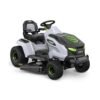 PACK Tracteur électrique à batterie à éjection latérale et mulching, 5 batteries 10Ah et chargeur rapide - EGO TR4201E