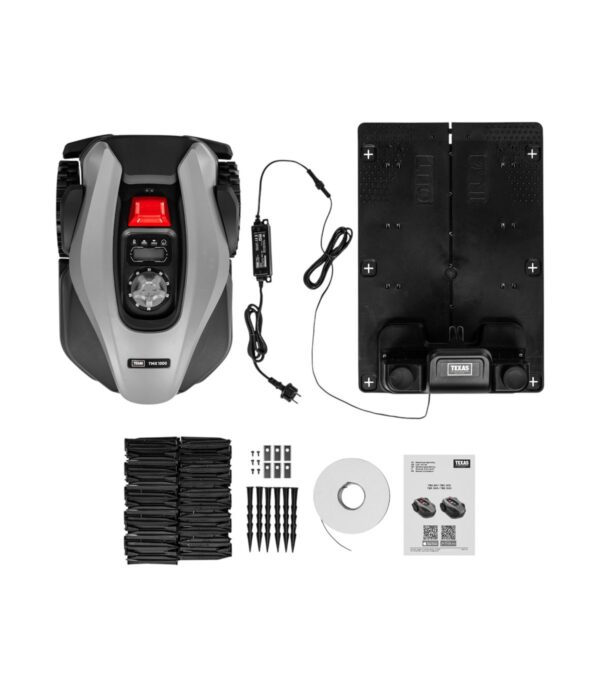 Robot tondeuse 1000 m², pilotage mobile par Wi-Fi – TEXAS TMX1000