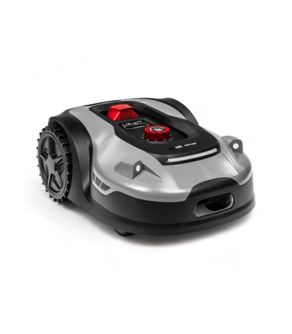 Robot tondeuse électrique autonome - Batterie 20V / 5 Ah, Largeur de coupe 22 cm, jusqu'à 2000 m2 de pelouse