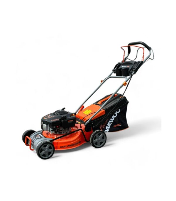 Tondeuse thermique autotractée 150cc 46cm coupe mulching DAEWOO DLM4600SP
