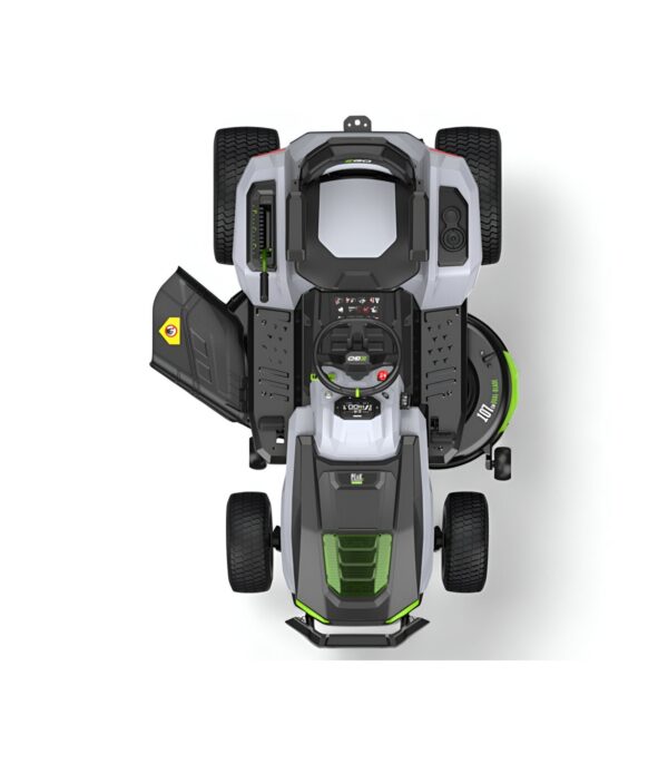 Tondeuse tracteur à batterie coupe 107 cm, 6 batteries 12Ah et chargeur 1600W - EGO TR4201E