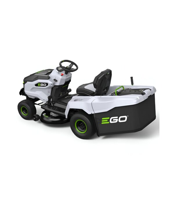 Tondeuse tracteur à batterie EGO, Coupe 98 cm, Bac grande capacité, 4 batteries 10Ah et chargeur 1600W - TR3801E-B