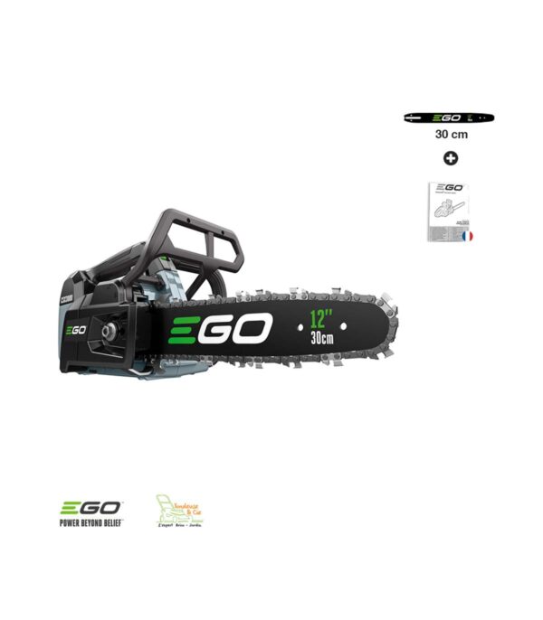 Tronçonneuse professionnelle guide chaine Oregon 30cm EGO CSX3000 sans chargeur ni batterie